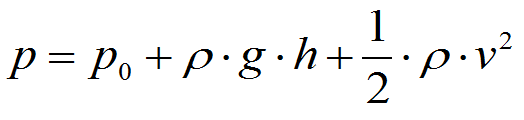 Bernoulli-Druckgleichung