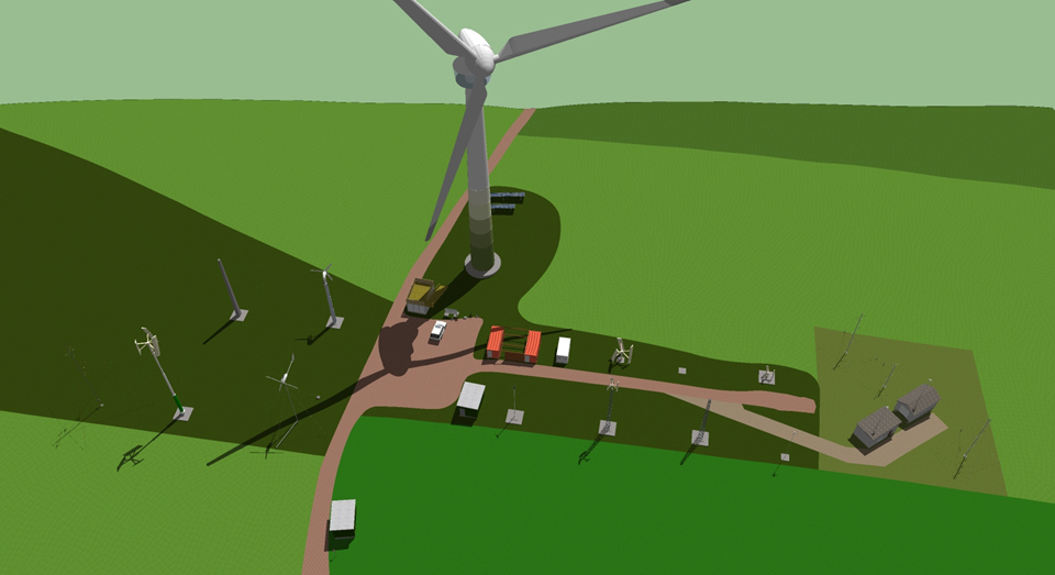 Im Energieforschungspark Lichtenegg im Südosten Niederösterreichs hat die FH Technikum Wien gemeinsam mit starken Partnern eine einzigartige Prüf- und Messinfrastruktur aufgebaut. Bild: FH Technikum Wien Im Energieforschungspark Lichtenegg im Südosten Niederösterreichs hat die FH Technikum Wien gemeinsam mit starken Partnern eine einzigartige Prüf- und Messinfrastruktur aufgebaut. Bild: FH Technikum Wien